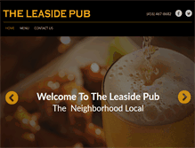 Tablet Screenshot of leasidepub.com